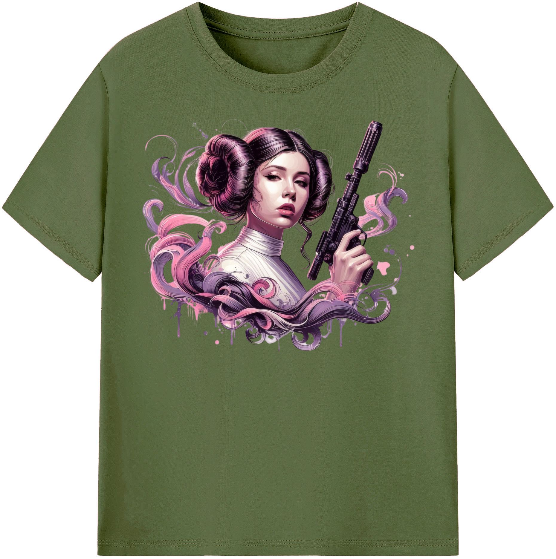 （画像用） スター・ウォーズ Star Wars 綿100％半袖Tシャツ（フロントプリント）